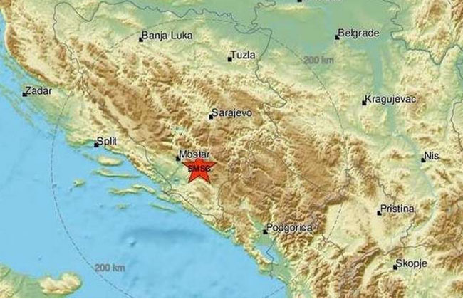 Mehrere Erdbeben trafen Bosnien-Herzegowina und Kroatien ...
