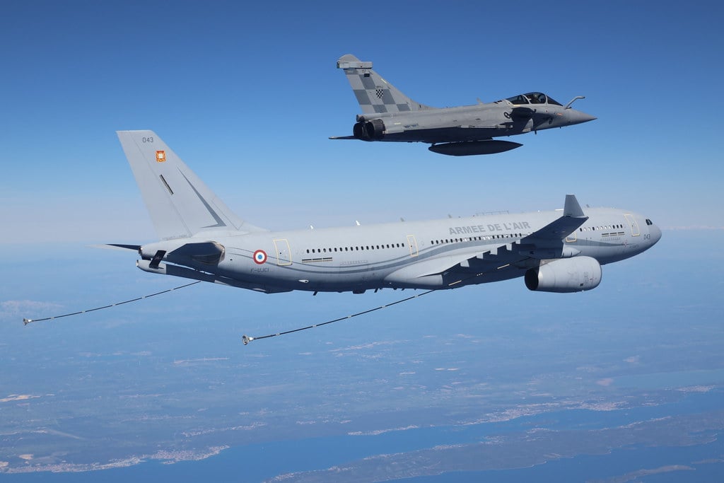 Kroatische Kampfjets tanken zum ersten Mal in der Luft über Kroatien auf 7 Kroatien Nachrichten Bild 2
