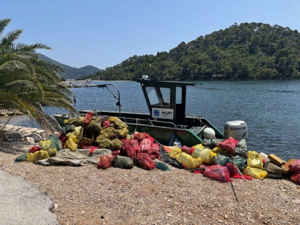 Meeresbodenreinigung im Nationalpark Mljet 6 Kroatien Nachrichten Bild 5 10