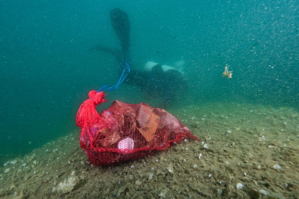 Taucher reinigen den Meeresgrund des Hafens in Vela Luka 8 Kroatien Nachrichten Bild 4