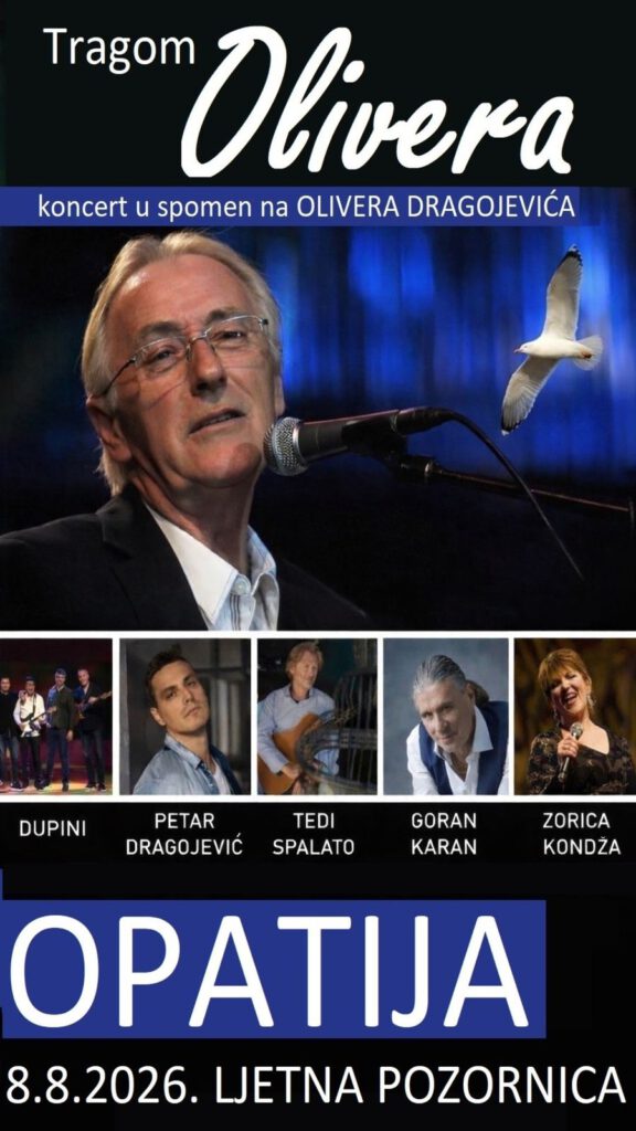 Diesen Sommer findet in Opatija ein besonderes Konzert zum Gedenken an Oliver Dragojević statt. 7 Kroatien Nachrichten Bild 6 4